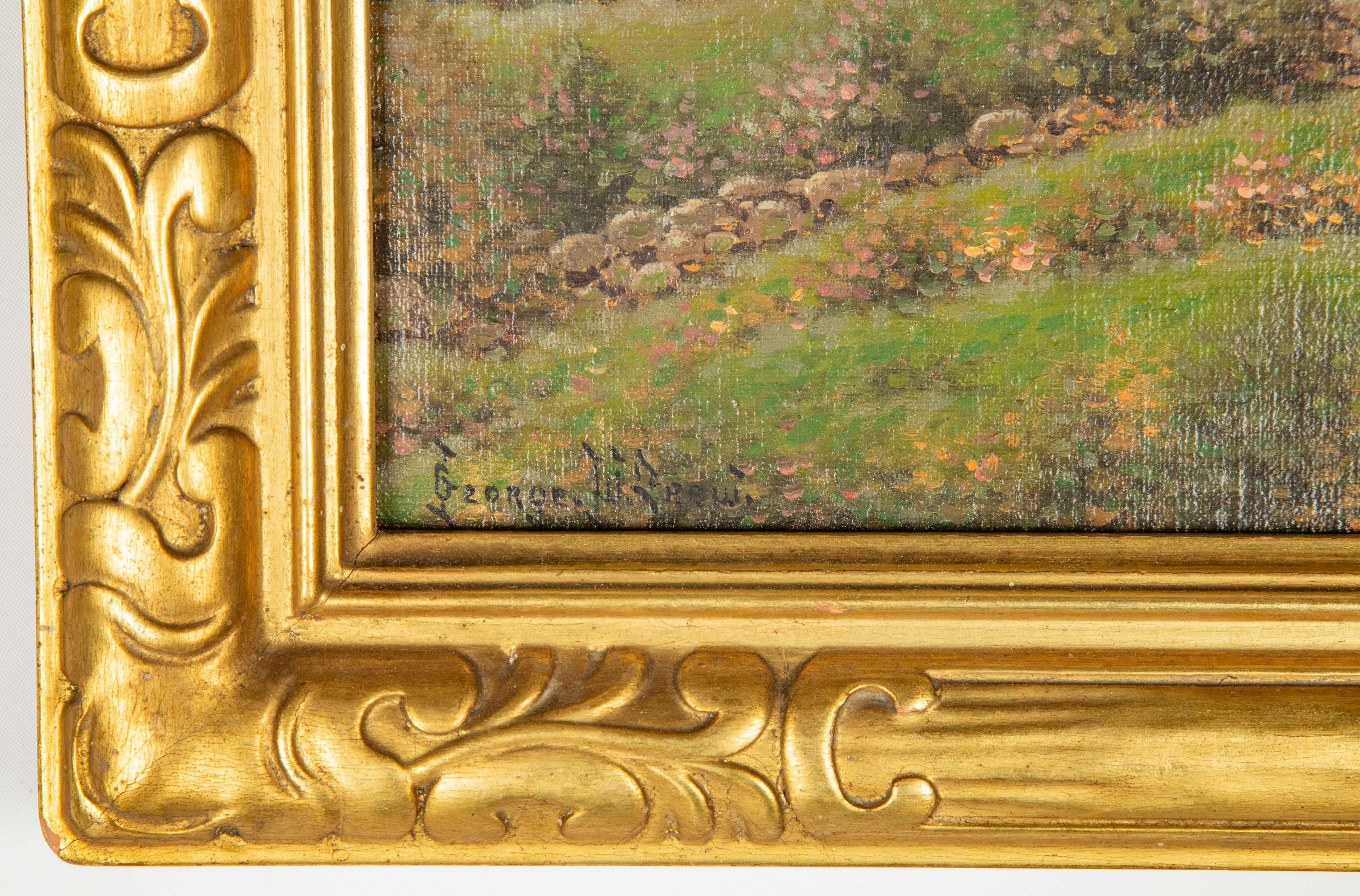 George W. Drew (American, 1875 - 1968)  Cottage Scene