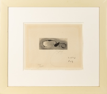 Joan Miró (Spanish, 1893-1983) Etching