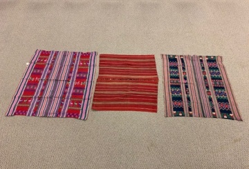 Group of Guatemalan and Peruvian Textiles