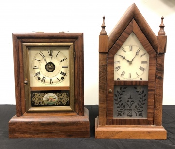 Welch Steeple & Seth Thomas Cottage Shelf Clock