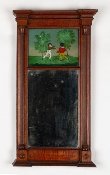 New England Grain Painted Mirror