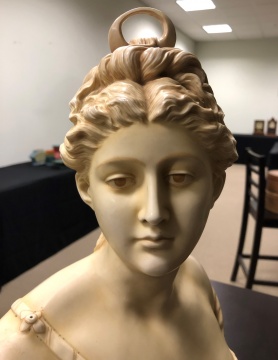 Roseville Bust of the Goddess Diana