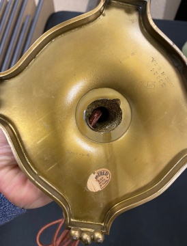 Pairpoint Puffy Lilac Lamp