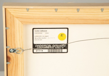 Lester Johnson (American 1919-2010) Untitled