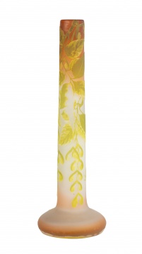 Large Galle Cameo Vase