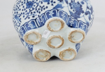 Chinese Blue & White Porcelain Tulipiere Vase