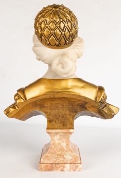 A. Calendi (Italian, 19th/20th Century) "Jeune fille au bonnet"