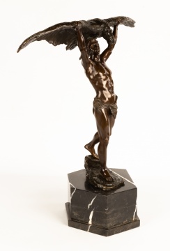 Ludwig Graefner (German, 1862 - 1939) "The Falconer"