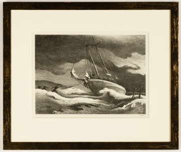 Thomas Hart Benton (American, 1889-1975) "After the Blow"