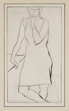 Richard Diebenkorn (American, 1922-1993) "#28"