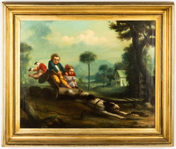 Archibald MacNeal Willard (American, 1836-1918) "Pluck"