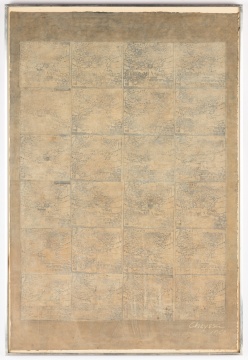 Chryssa Vardea-Mavromichali (Greek-American, 1933-2013) "Weather Map"