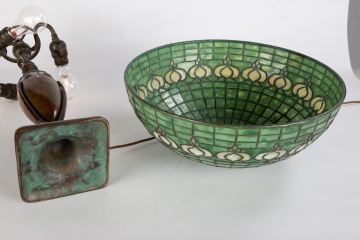 Tiffany Studios, New York Pomegranate Table Lamp