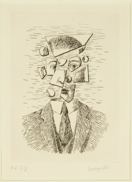 René Magritte (Belgian, 1898–1967) Untitled, plate III from Aube à l'Antipode