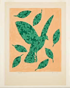René Magritte (Belgian, 1898–1967) "Salon de mai"