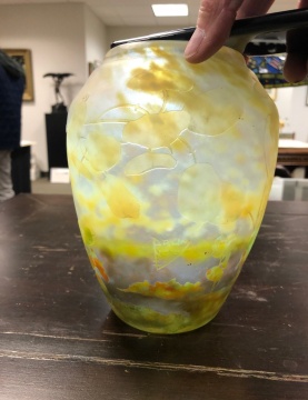 Daum Nancy Cameo Vase