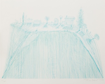 Wayne Thiebaud (American, b. 1920) "Estate 2" 1998