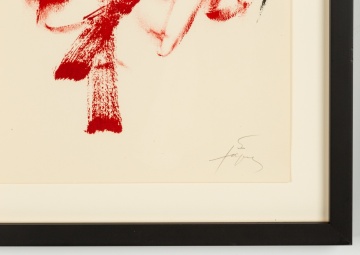 Antoni Tàpies (Spanish, 1923-2012) "Homenatge A Joan Prats"