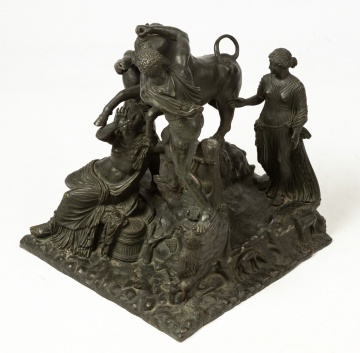 18th/19th Century Italian Bronze Group of the Farnese Bull