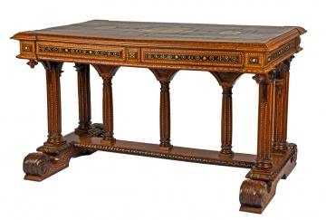 19th Century Unusual Carved Italian Center Table