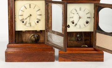 (2) American Cottage Clocks