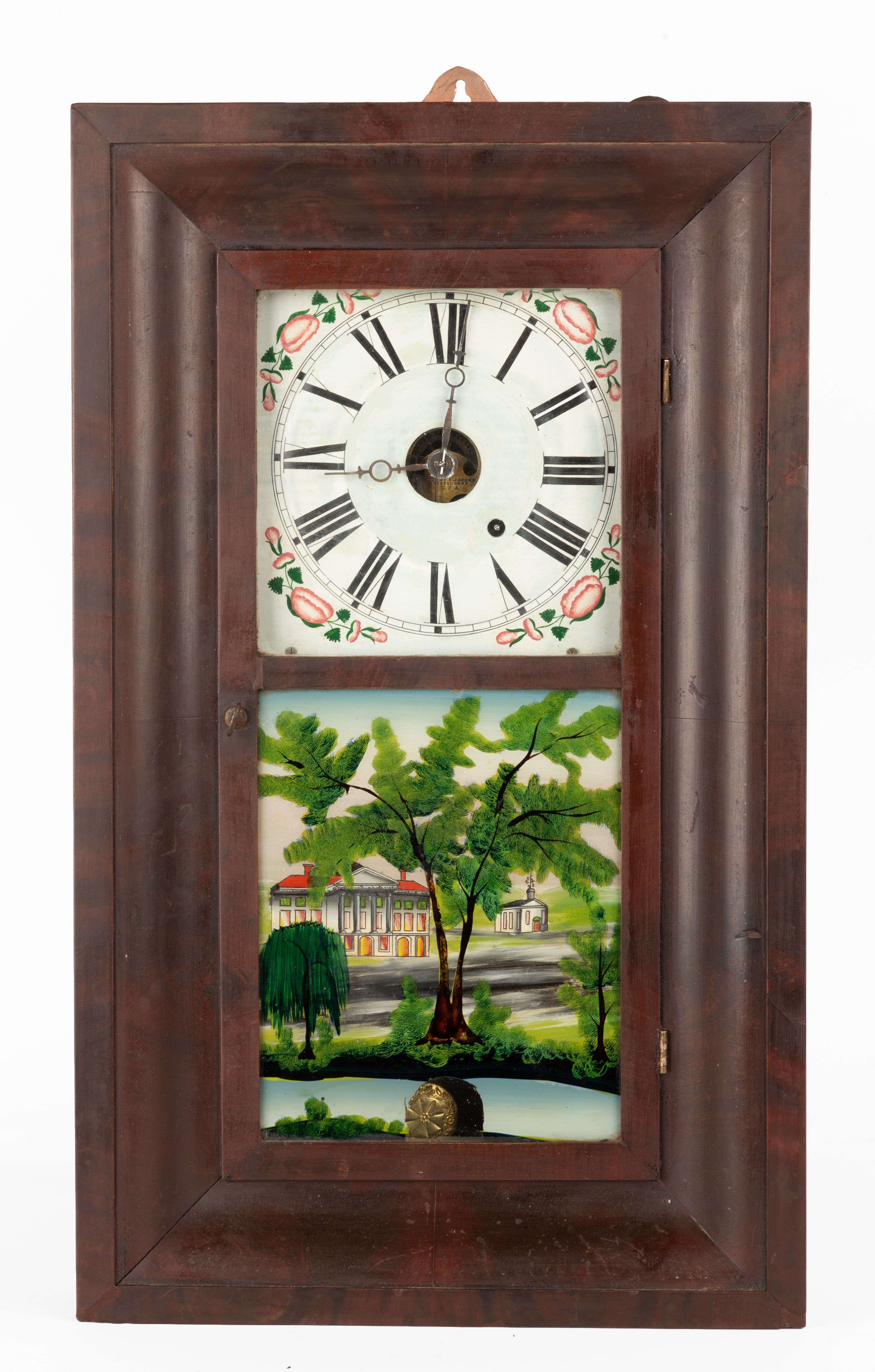 Unusual Chauncey Jerome Ogee Shelf Clock Cottone Auctions