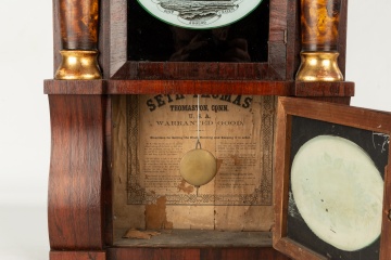 Seth Thomas Empire Column Shelf Clock