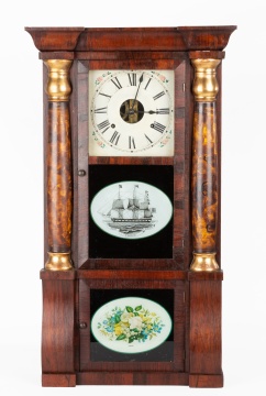 Seth Thomas Empire Column Shelf Clock