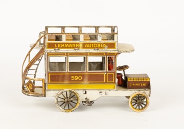 Lehmann Tin Plate Auto Bus #590