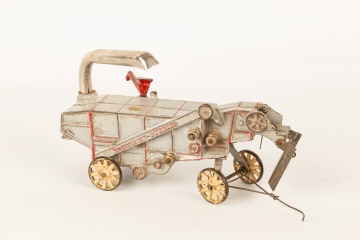 Arcade McCormick Deering Cast Iron Threshing Machine Toy
