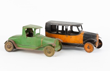 1926 Speedster, Republic Steel Co. & Taxi Car Friction Toys