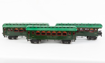 (3) Re-Issue Ives 181, 182 & 183 Toy Train Cars