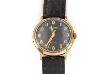 10K Gold Bulova Self Winding Wristwatch