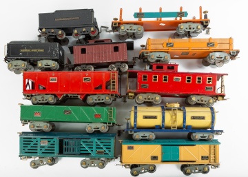 Vintage American Flyer Standard Gauge Toy Train Cars