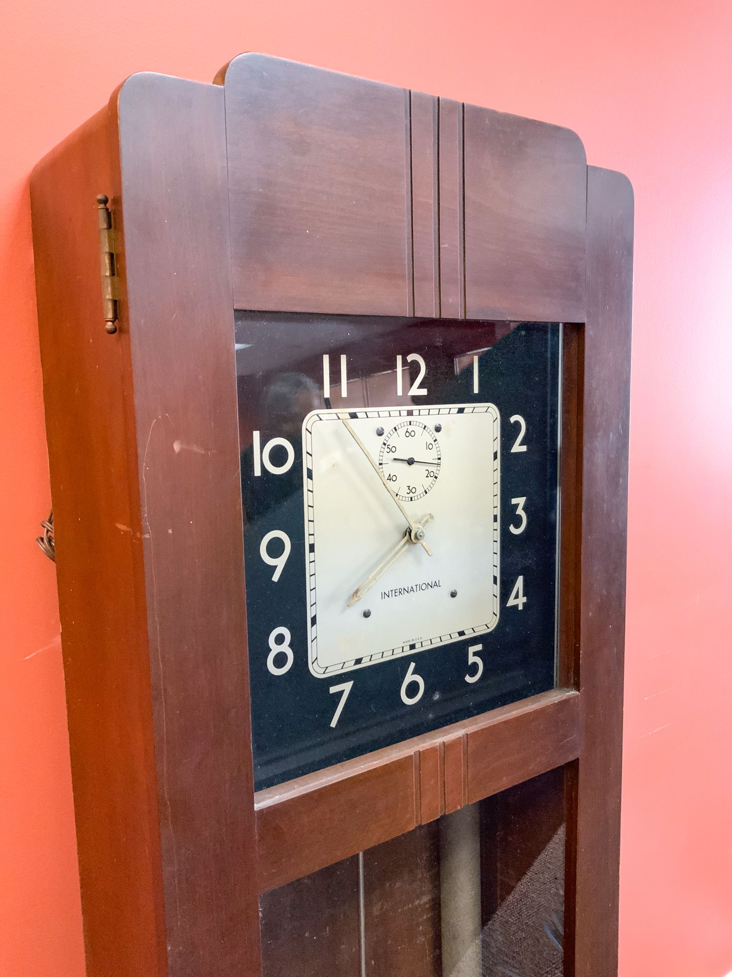 International Clock Company Wall Clock Cottone Auctions