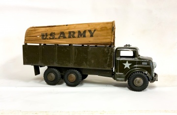 Marx Pressed Steel US Army Truck