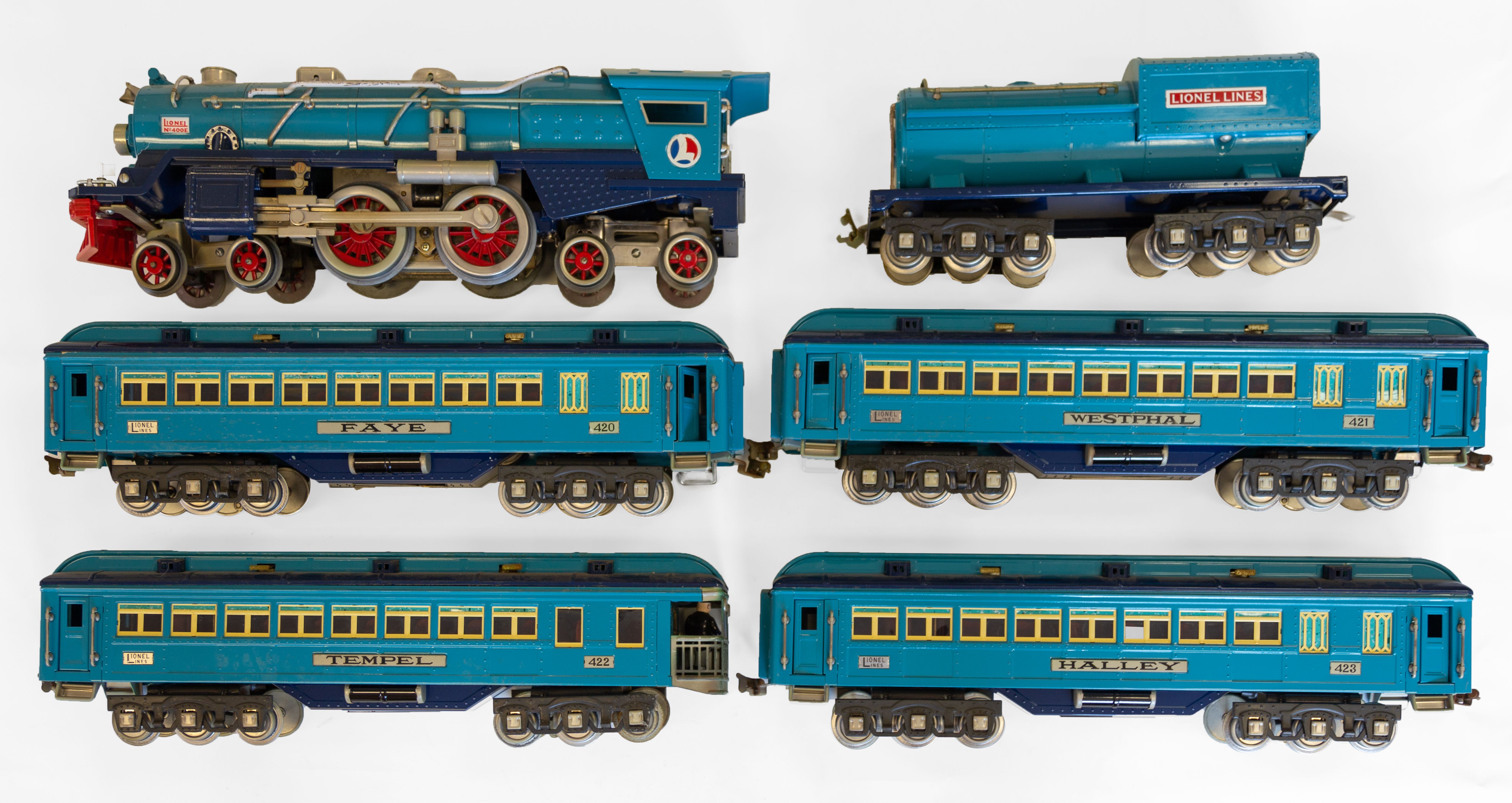 Lionel Blue Comet No 400e Toy Train