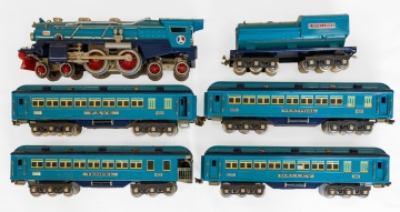 Lionel Blue Comet No. 400e Toy Train Set