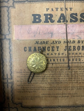 Unusual Chauncey Jerome Ogee Shelf Clock