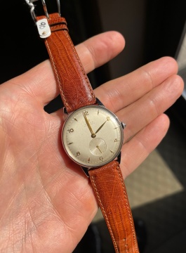 Rolex Precision Steel Wrist Watch