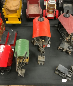 Buddy L Steam Shovel & Little Jim Pressed Steel Toys