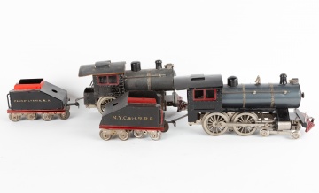 Two Early Locomotives and Tenders