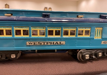 Lionel Blue Comet No. 400e Toy Train Set