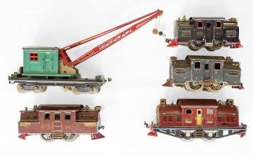 Group of New York Central Lines and Lionel Trains