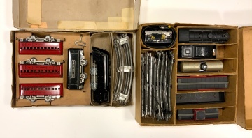 Marx Steam Engine Lines Trains