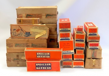 ​Group of Empty Lionel Train Boxes