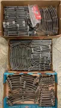 ​Group of Vintage Toy Train Tracks