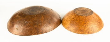 Two Early American Burl Bowls
