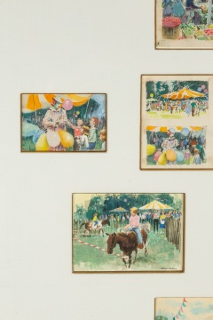 Collection of Ralph Avery Watercolors