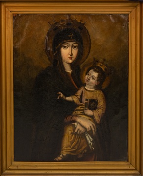 Old Masters School Madonna & Child